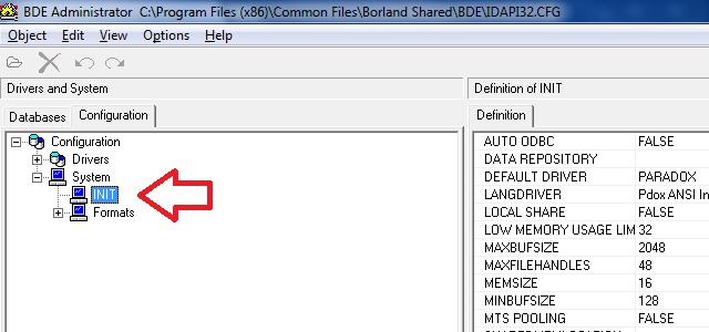 borland database engine windows10